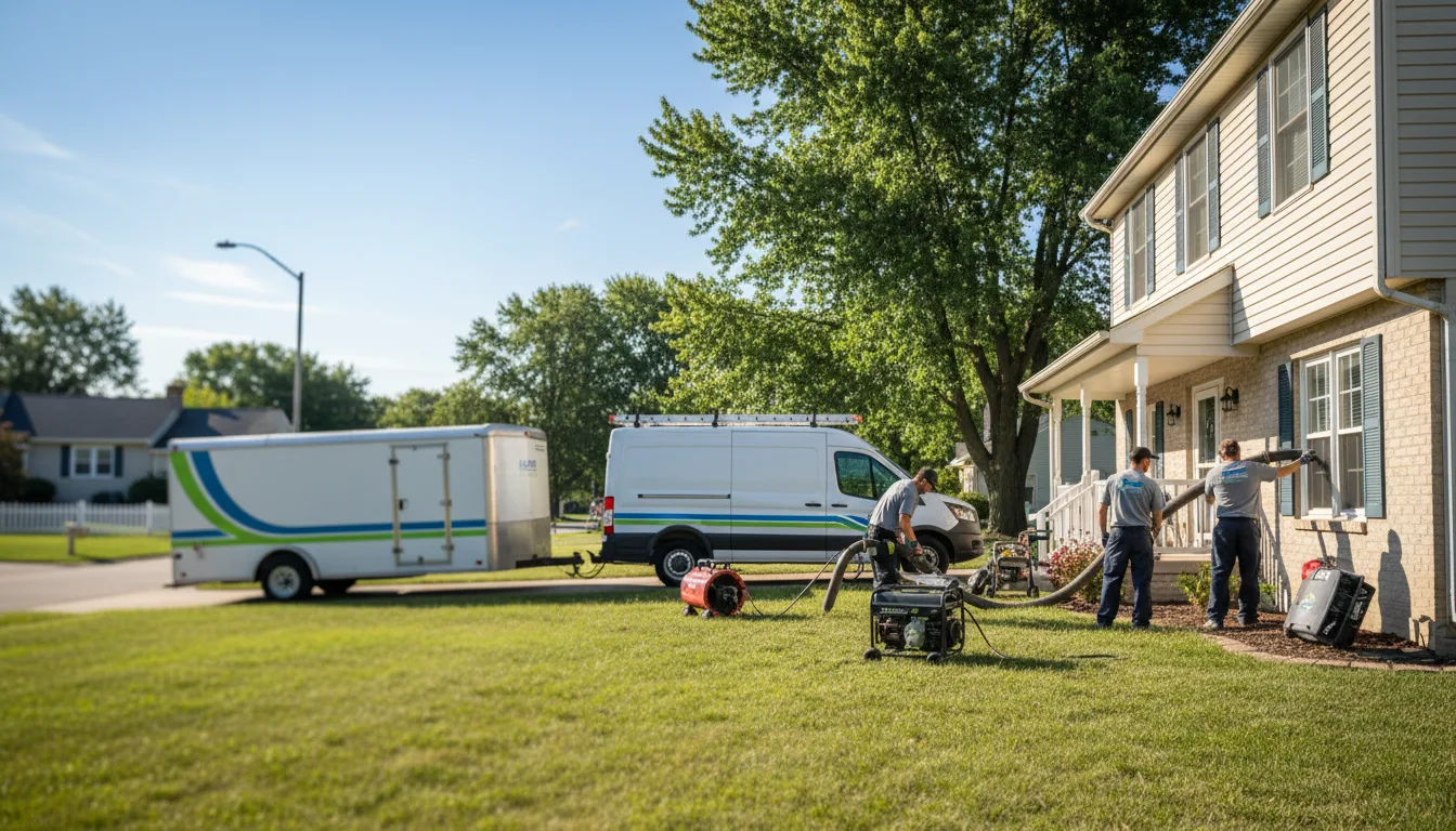 Flooded Basement Restoration And Cleanup With Repair in Hayward, MN near me